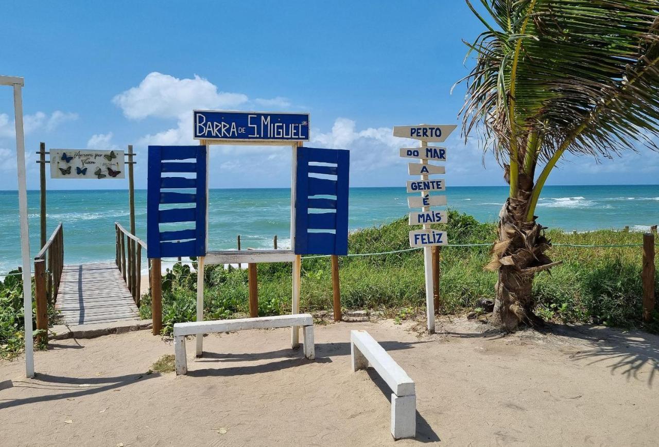 Areias Do Mar ! Charmoso E Com Ar Na Sala A318 Apartment บาร์ฮาเดเซามิเกล ภายนอก รูปภาพ