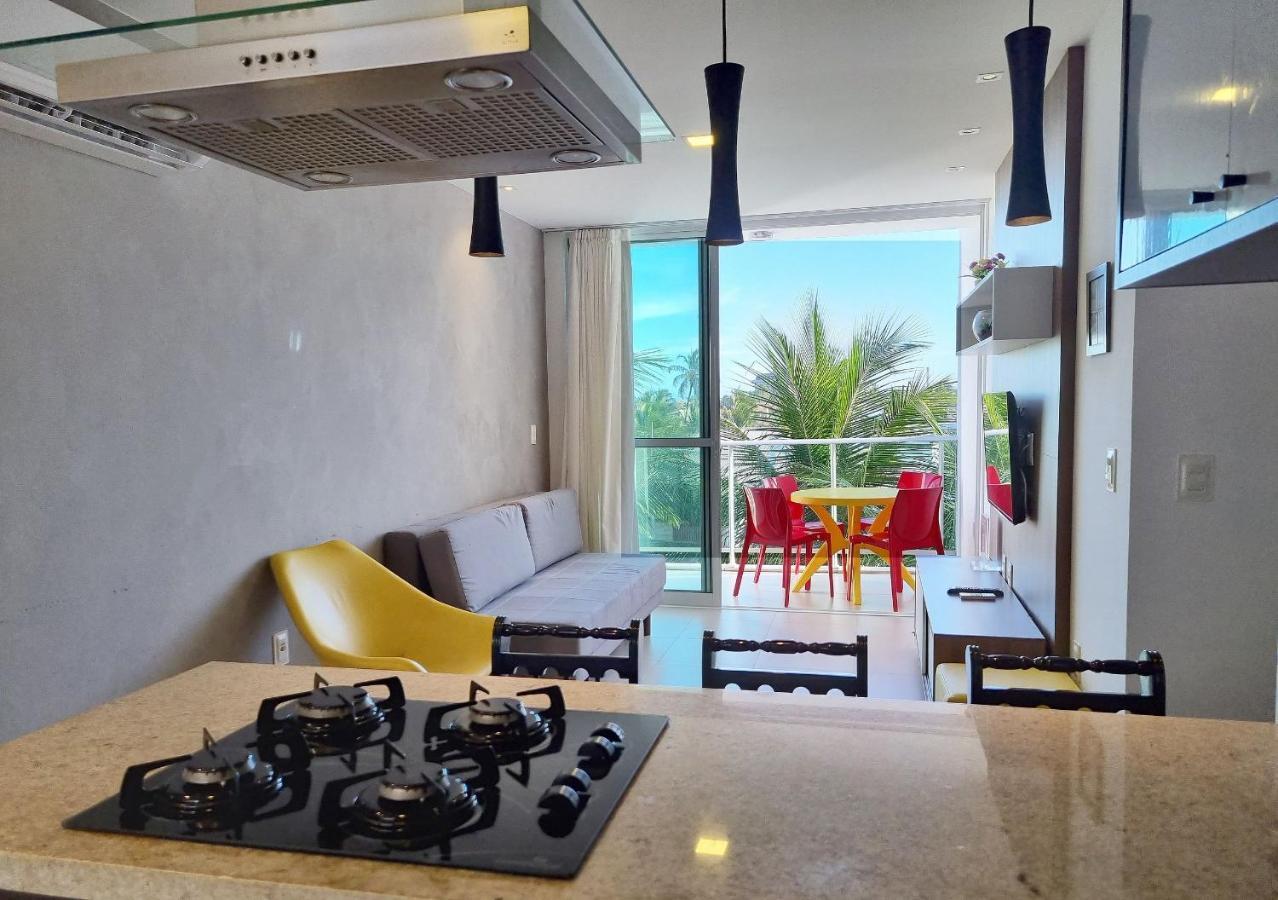 Areias Do Mar ! Charmoso E Com Ar Na Sala A318 Apartment บาร์ฮาเดเซามิเกล ภายนอก รูปภาพ